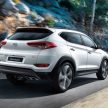 1.6升涡轮汽油引擎版 Hyundai Tucson 发布, 售价145K。