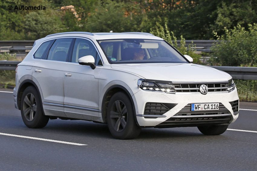 新车谍照: 全新 Volkswagen Touareg 无伪装实车照曝光。 31829