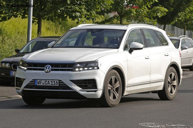 新车谍照: 全新 Volkswagen Touareg 无伪装实车照曝光。