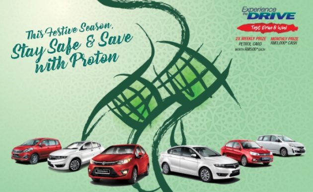 开斋节促销，本月购买 Proton 新车可享有5年免费保养。