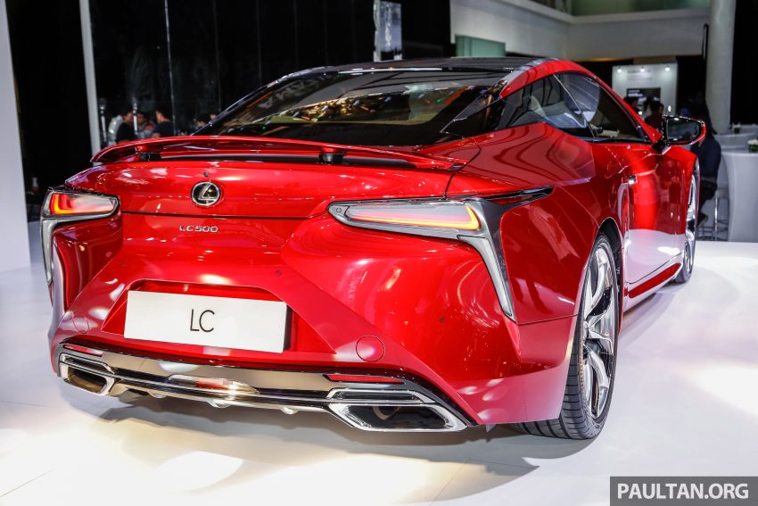 Lexus LC 500 本地正式上市, 5.0L V8引擎, 售RM940K。 36930