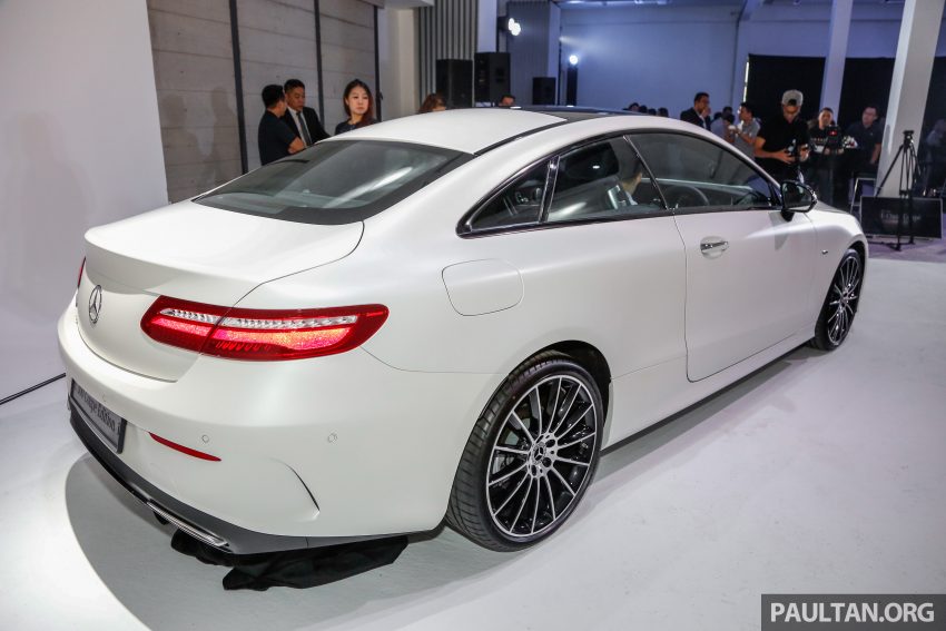 Mercedes-Benz E-Class Coupé 上市，售价RM436K起。 37150