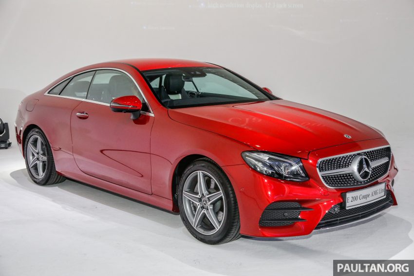 Mercedes-Benz E-Class Coupé 上市，售价RM436K起。 37246