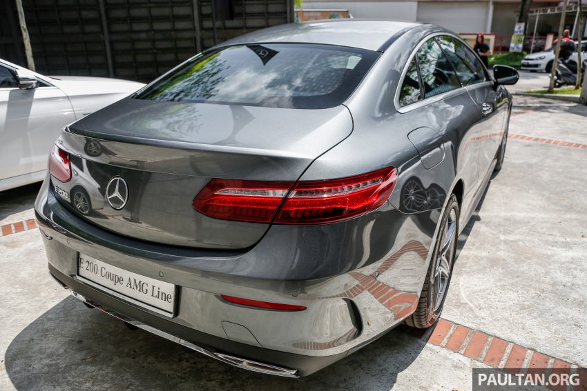 Mercedes-Benz E-Class Coupé 上市，售价RM436K起。 37273