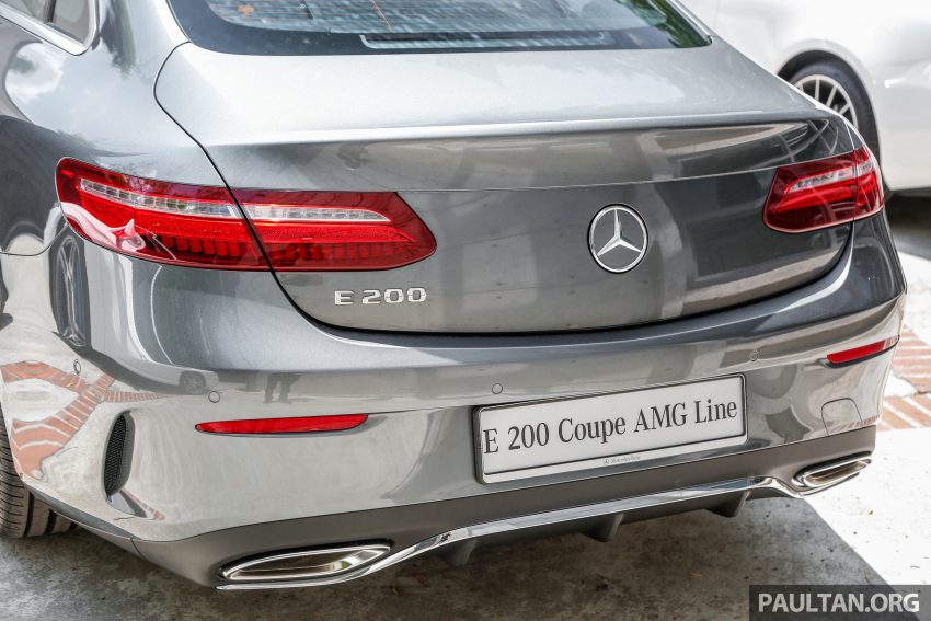 Mercedes-Benz E-Class Coupé 上市，售价RM436K起。 37286