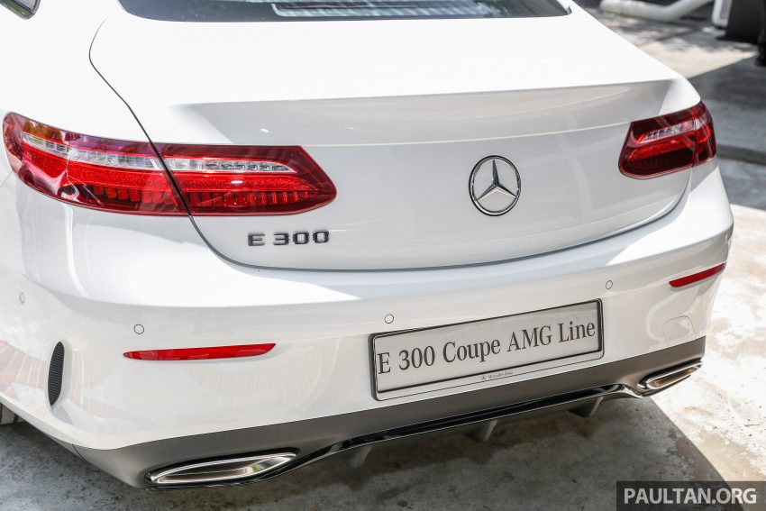 Mercedes-Benz E-Class Coupé 上市，售价RM436K起。 37222