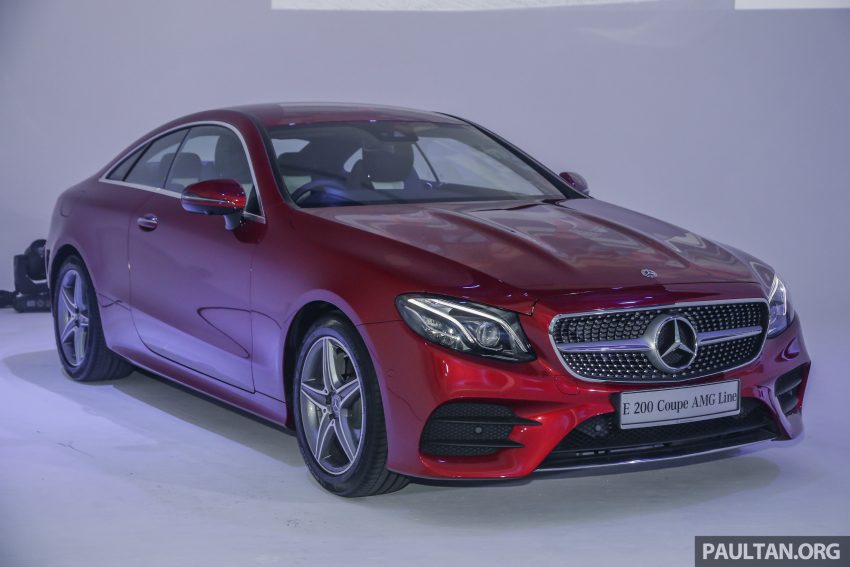 Mercedes-Benz E-Class Coupé 上市，售价RM436K起。 37118