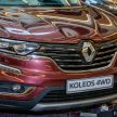 图集：Renault Koleos 4WD 四驱版正式在大马市场贩售。