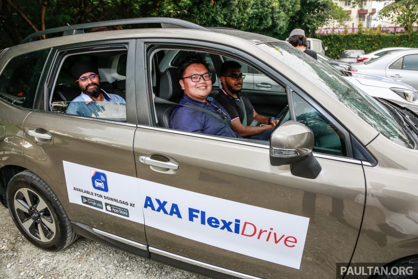 AXA Flexi Drive 车险配套，奖励驾驶态度良好的车主。 34694
