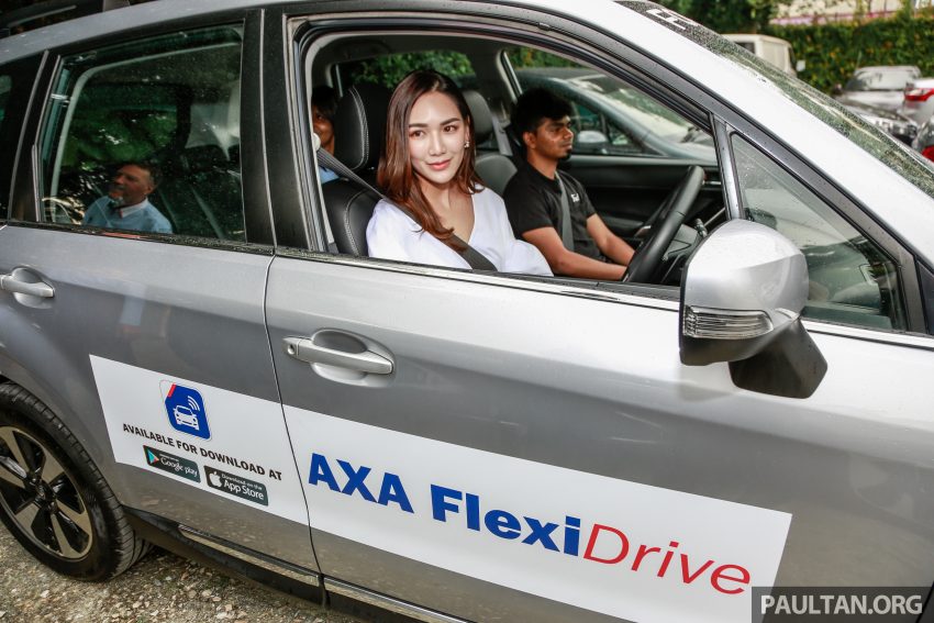 AXA Flexi Drive 车险配套，奖励驾驶态度良好的车主。 34695
