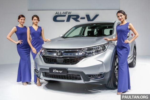 五代 Honda CR-V 本地正式发布，分成4个等级、自然进气与涡轮引擎，统一五人座，售价介于RM142K至RM168K。