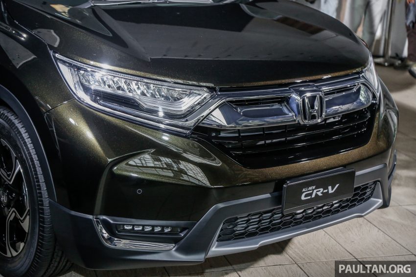 五代 Honda CR-V 本地正式发布，分成4个等级、自然进气与涡轮引擎，统一五人座，售价介于RM142K至RM168K。 34822