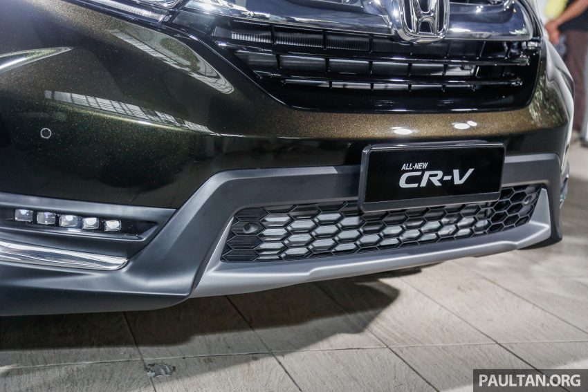 五代 Honda CR-V 本地正式发布，分成4个等级、自然进气与涡轮引擎，统一五人座，售价介于RM142K至RM168K。 34827