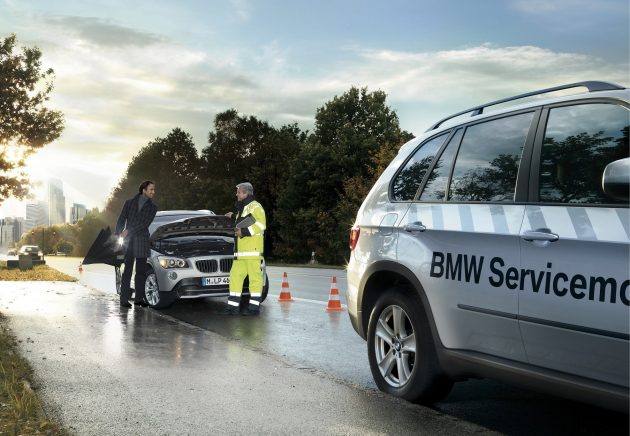 提升拥车体验，BMW 延长道路援助与紧急热线至5年。