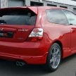 汽车图集：Honda Civic Type R 第一代到四代车型回顾。