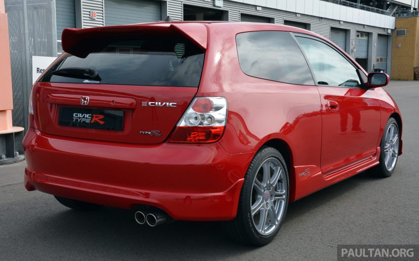 汽车图集：Honda Civic Type R 第一代到四代车型回顾。 34398