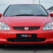 汽车图集：Honda Civic Type R 第一代到四代车型回顾。