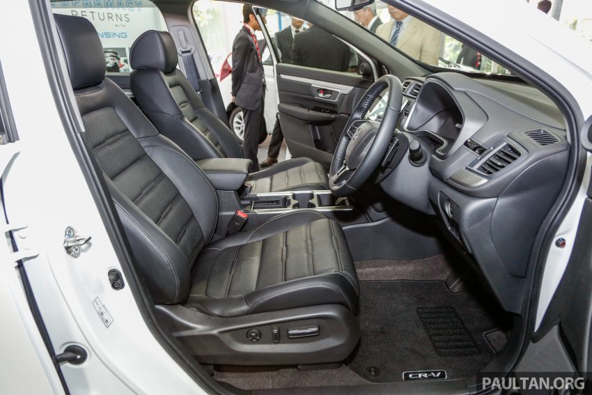 五代 Honda CR-V 本地正式发布，分成4个等级、自然进气与涡轮引擎，统一五人座，售价介于RM142K至RM168K。 35077