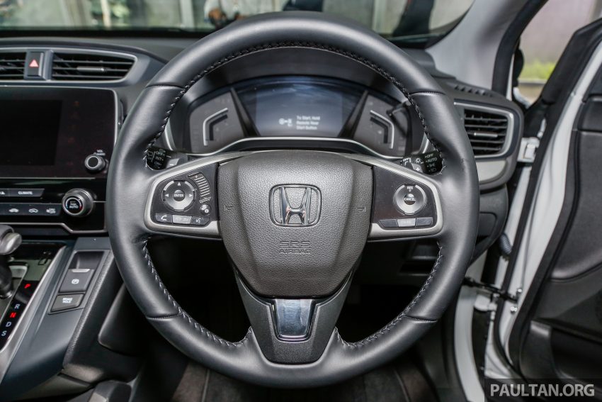 五代 Honda CR-V 本地正式发布，分成4个等级、自然进气与涡轮引擎，统一五人座，售价介于RM142K至RM168K。 35055