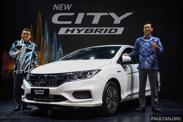 Honda City Hybrid 新车预览，规格与汽油版 1.5E 相似。