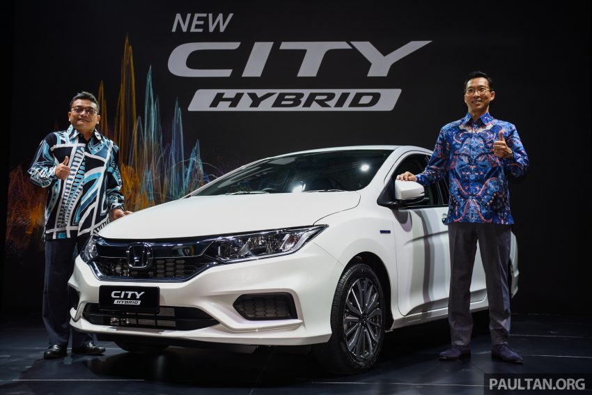 Honda City Hybrid 新车预览，规格与汽油版 1.5E 相似。 36646