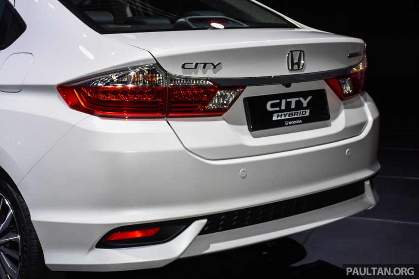 Honda City Hybrid 新车预览，规格与汽油版 1.5E 相似。 36658