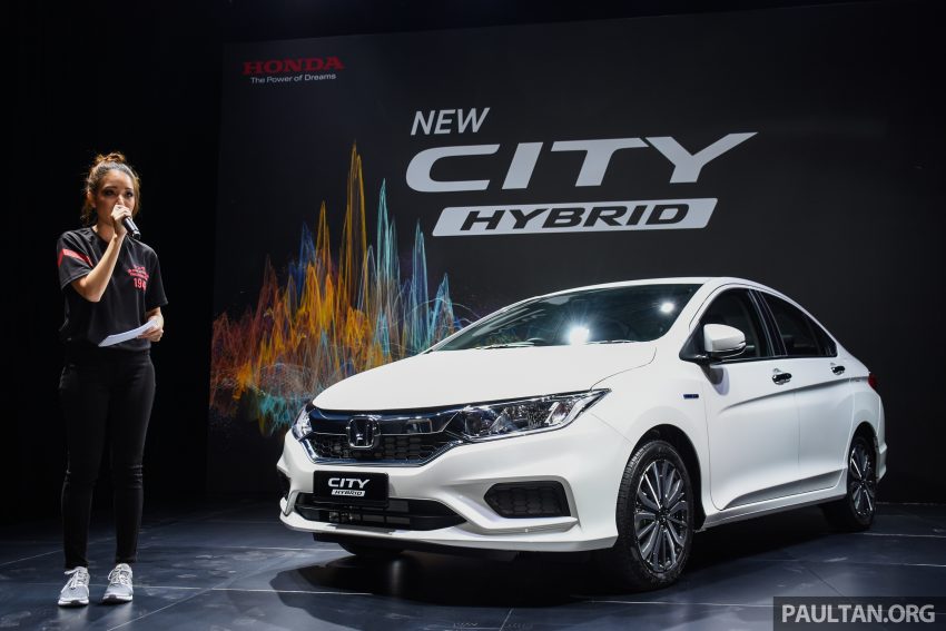 Honda City Hybrid 新车预览，规格与汽油版 1.5E 相似。 36647