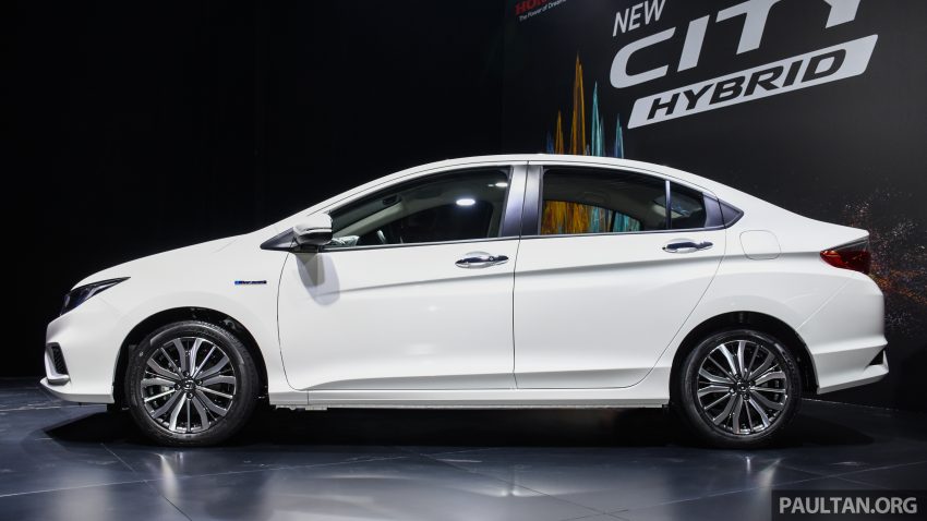 Honda City Hybrid 新车预览，规格与汽油版 1.5E 相似。 36650