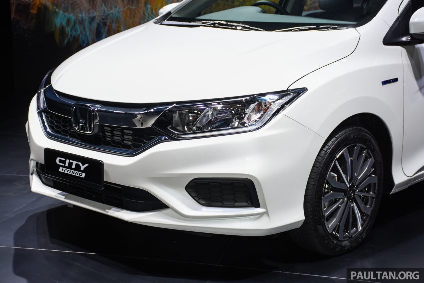 Honda City Hybrid 新车预览，规格与汽油版 1.5E 相似。 36651