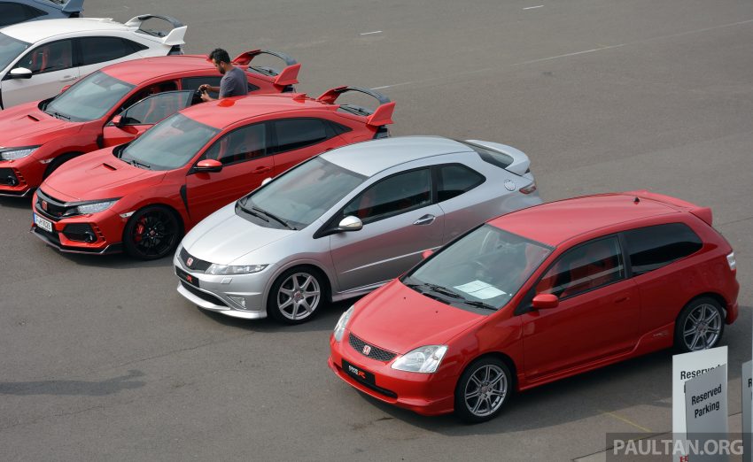 汽车图集：Honda Civic Type R 第一代到四代车型回顾。 34387