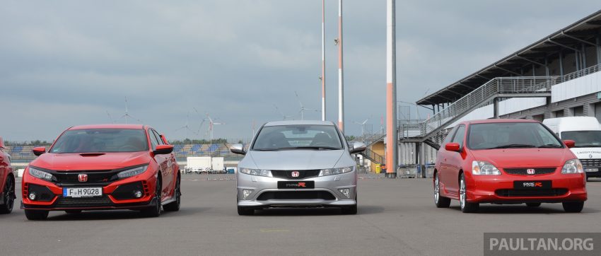 汽车图集：Honda Civic Type R 第一代到四代车型回顾。 34388
