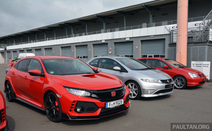 汽车图集：Honda Civic Type R 第一代到四代车型回顾。 34390