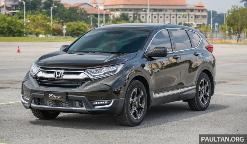 五代 Honda CR-V 本地正式发布，分成4个等级、自然进气与涡轮引擎，统一五人座，售价介于RM142K至RM168K。 34923