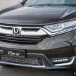 五代 Honda CR-V 本地正式发布，分成4个等级、自然进气与涡轮引擎，统一五人座，售价介于RM142K至RM168K。