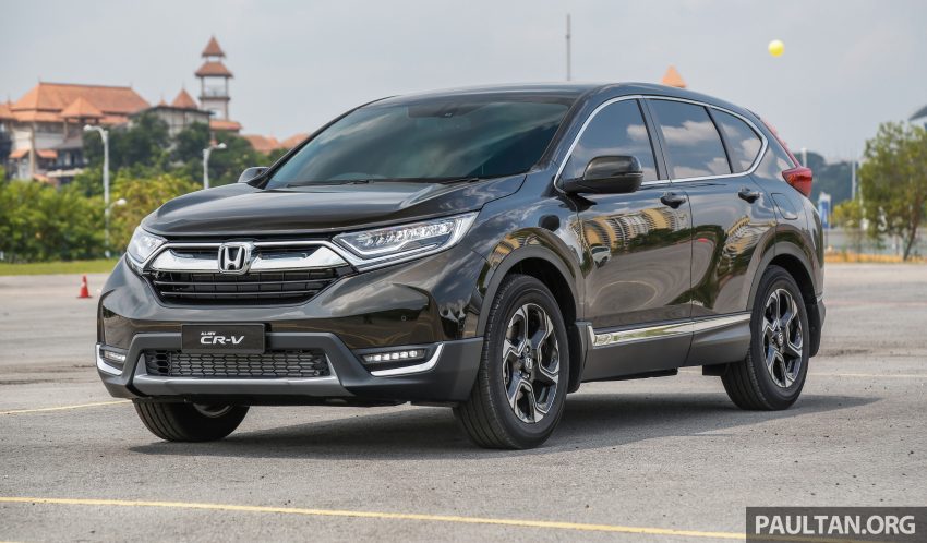 五代 Honda CR-V 本地正式发布，分成4个等级、自然进气与涡轮引擎，统一五人座，售价介于RM142K至RM168K。 34924