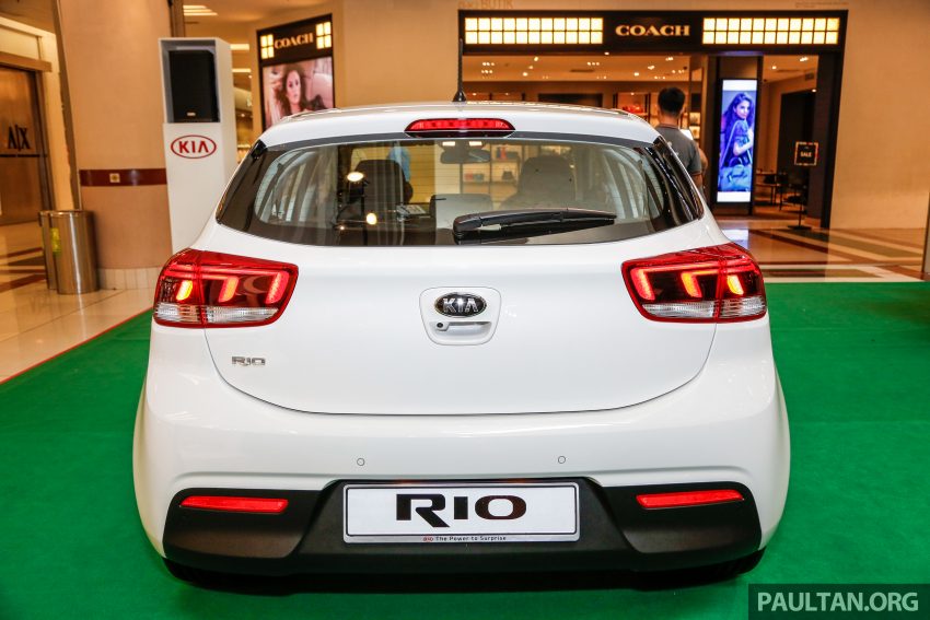 全新 Kia Rio 本地正式开售，只有一个等级开价RM80K。 35995