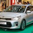 全新 Kia Rio 本地正式开售，只有一个等级开价RM80K。