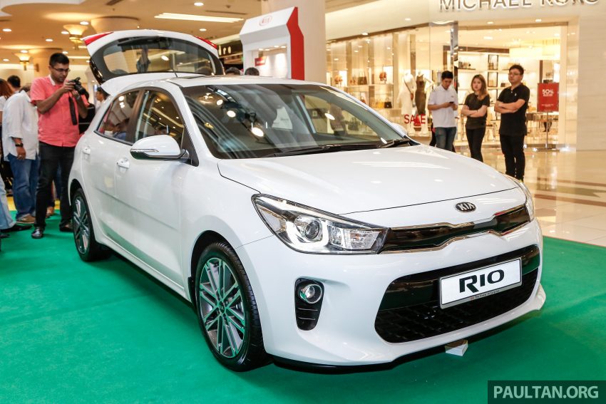 全新 Kia Rio 本地正式开售，只有一个等级开价RM80K。 35980