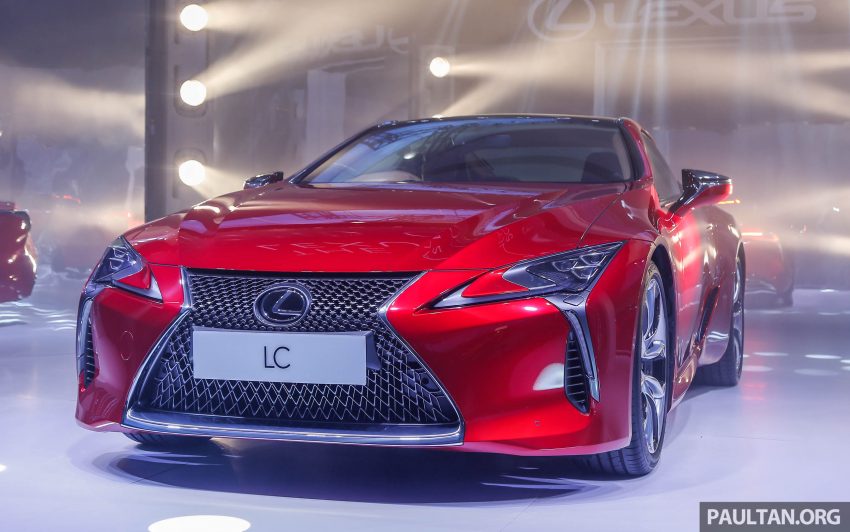 Lexus LC 500 本地正式上市, 5.0L V8引擎, 售RM940K。 36870