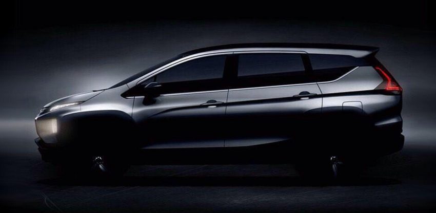 Mitsubishi 释出“小型跨界MPV”预告图, GIIAS车展亮相。 35734
