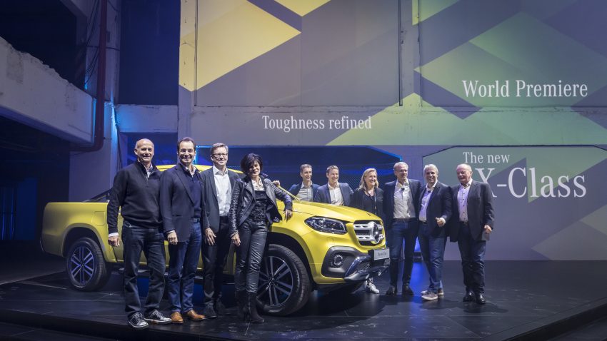 Mercedes-Benz X-Class 正式发布，豪华 Pick-up 抢滩！ 35782