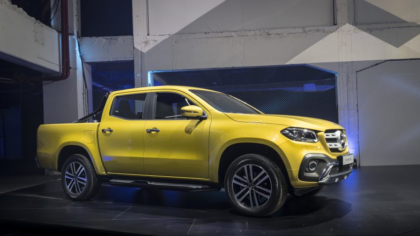 Mercedes-Benz X-Class 正式发布，豪华 Pick-up 抢滩！ 35787