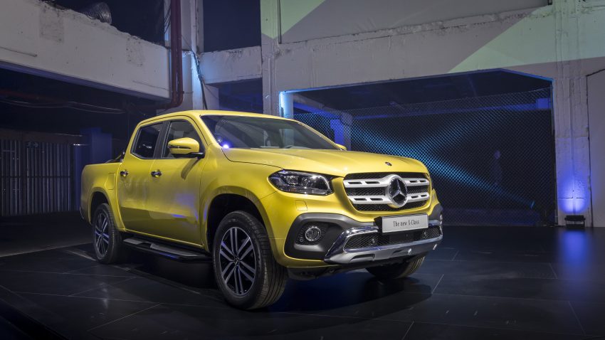 Mercedes-Benz X-Class 正式发布，豪华 Pick-up 抢滩！ 35788