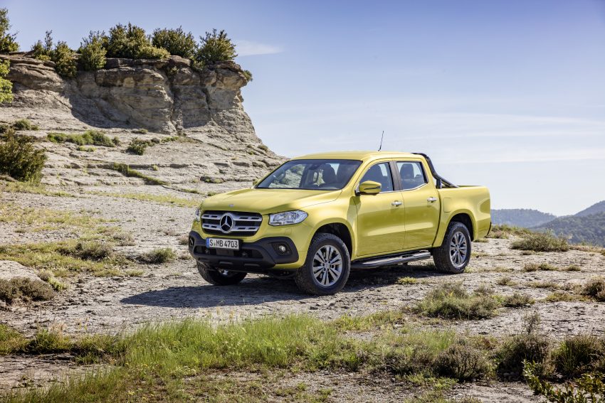 Mercedes-Benz X-Class 正式发布，豪华 Pick-up 抢滩！ 35801