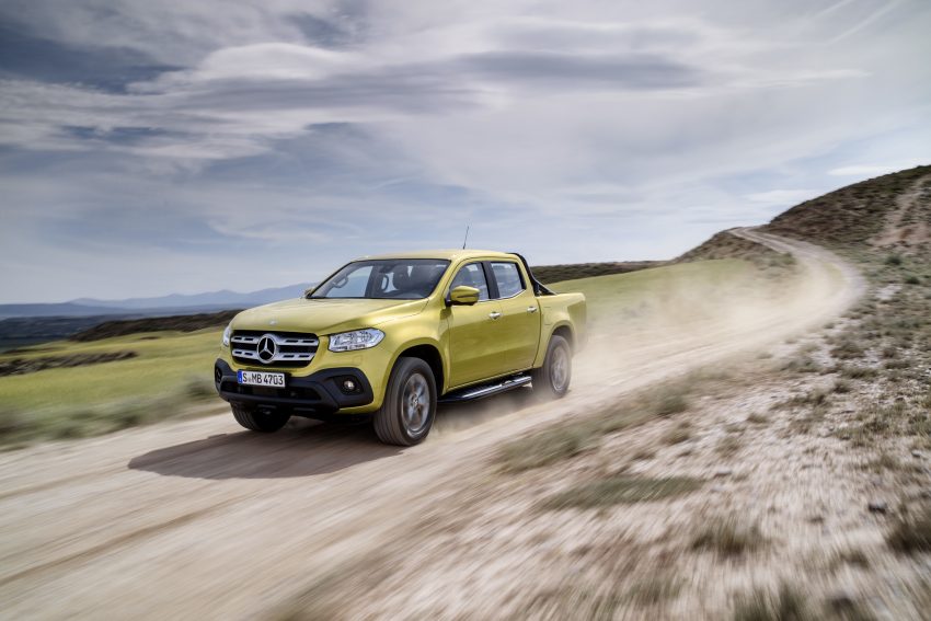 Mercedes-Benz X-Class 正式发布，豪华 Pick-up 抢滩！ 35810