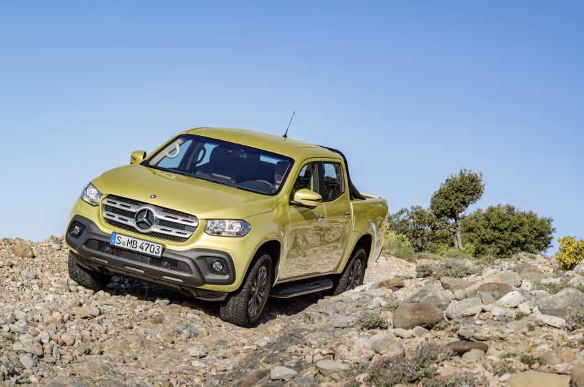 Mercedes-Benz X-Class 正式发布，豪华 Pick-up 抢滩！ 35813