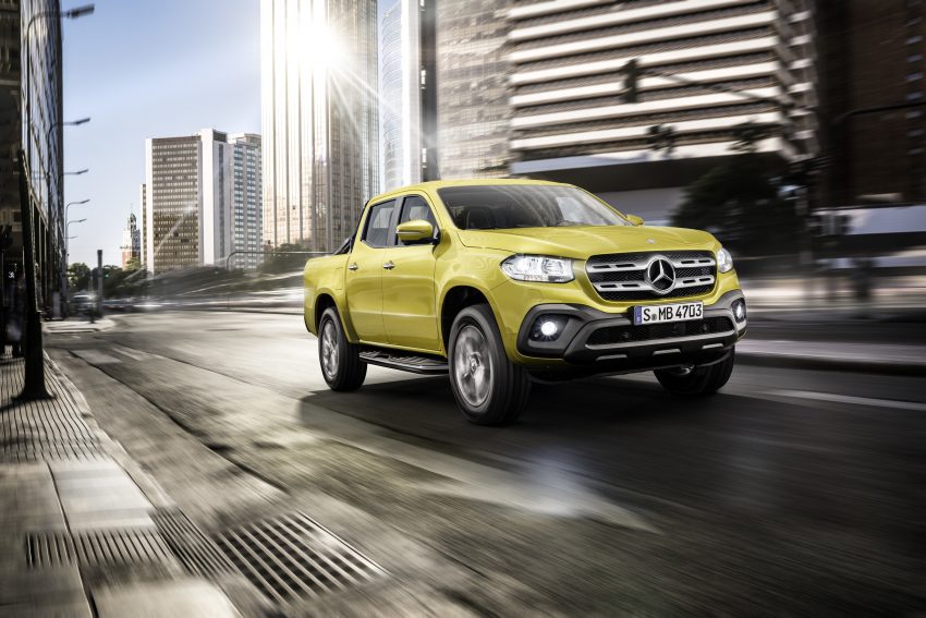 Mercedes-Benz X-Class 正式发布，豪华 Pick-up 抢滩！ 35820