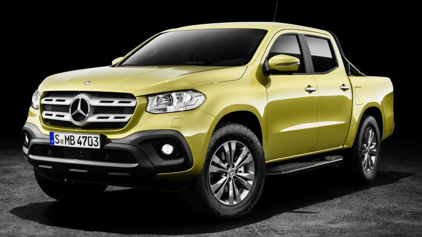 Mercedes-Benz X-Class 正式发布，豪华 Pick-up 抢滩！ 35823
