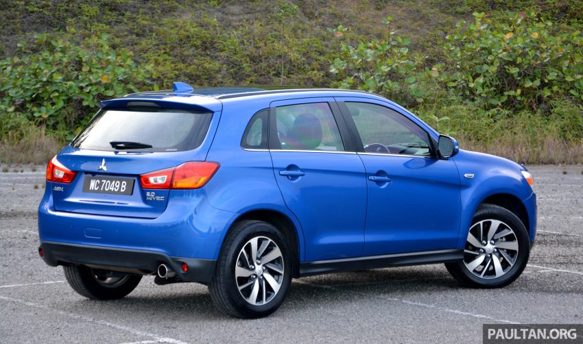 试驾: Mitsubishi ASX，车型久远但性价比依然值得考虑。 35182