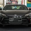 小改款 Toyota 86 悄然来马，售价RM 258K及RM 264K。